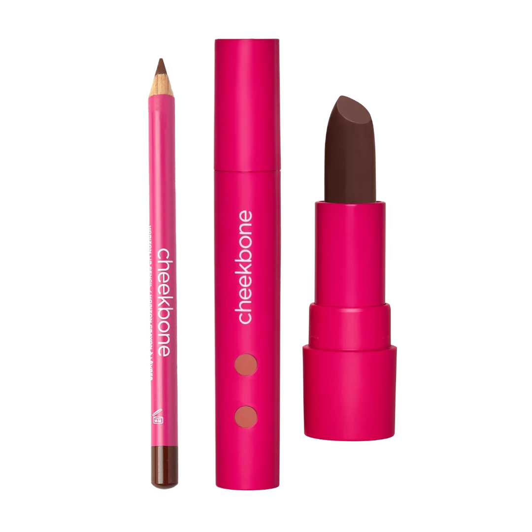 Cheekbone Beauty Brown Lip Kit